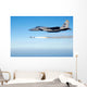 F-15 Eagle Fires Aim-7 Wall Decal