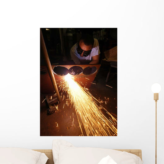 Sailor Cuts out Steel Wall Decal