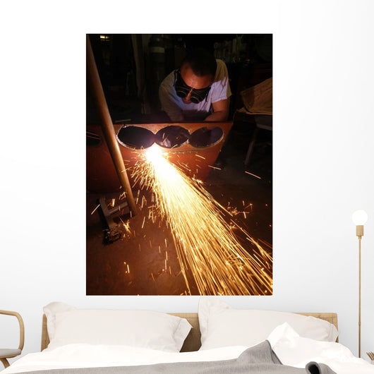 Sailor Cuts out Steel Wall Decal