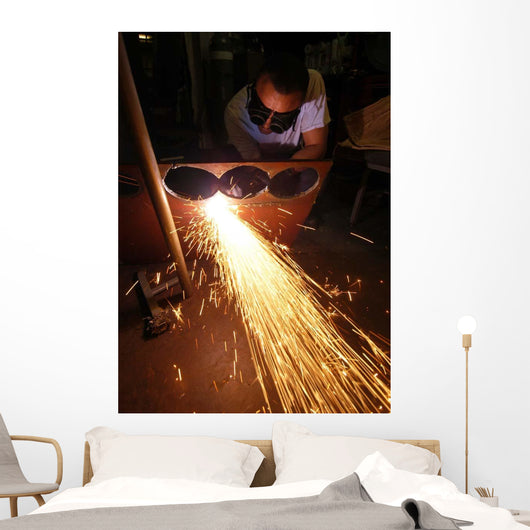 Sailor Cuts out Steel Wall Decal