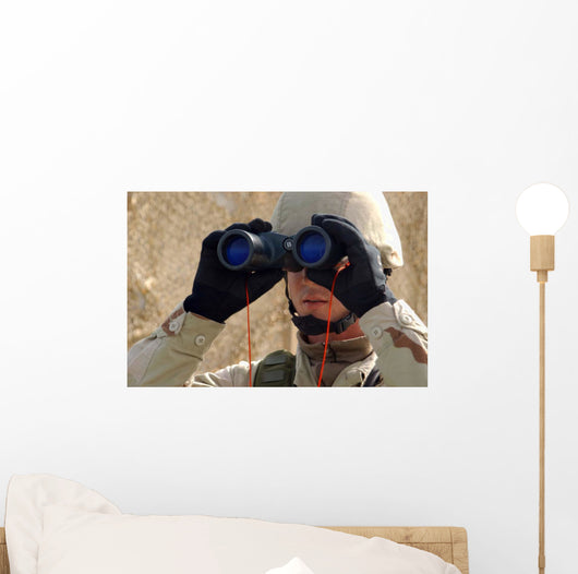 Sailor Scans Horizon Wall Decal