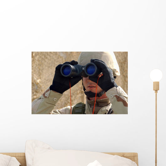 Sailor Scans Horizon Wall Decal
