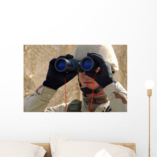 Sailor Scans Horizon Wall Decal