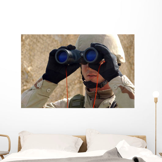 Sailor Scans Horizon Wall Decal