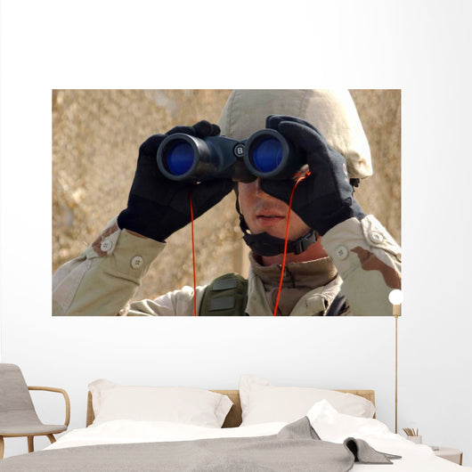 Sailor Scans Horizon Wall Decal