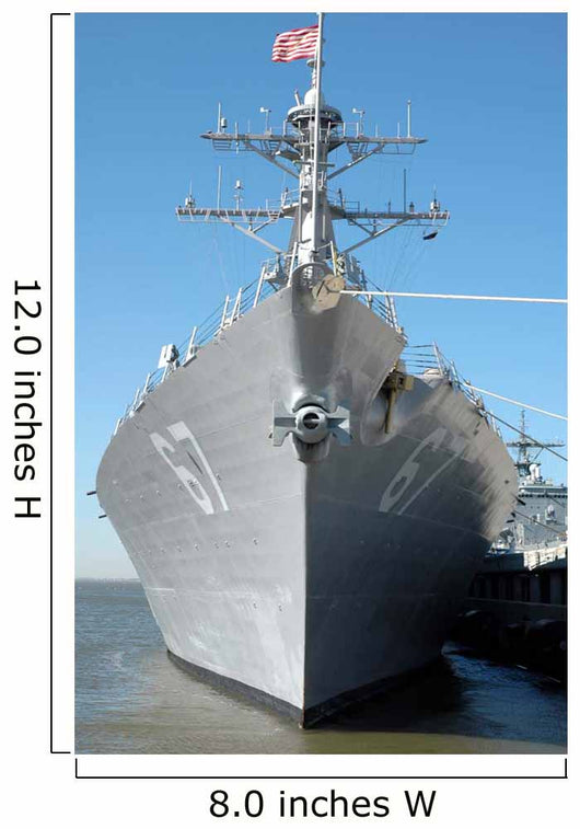 Guided Missile Destroyer Uss Wall Decal Design 4