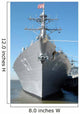 Guided Missile Destroyer Uss Wall Decal Design 4