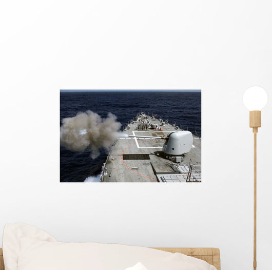 Pre-action Calibration Fire from Wall Decal