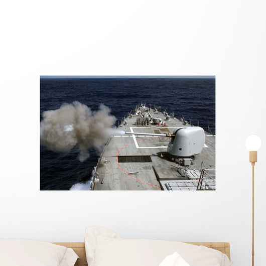 Pre-action Calibration Fire from Wall Decal