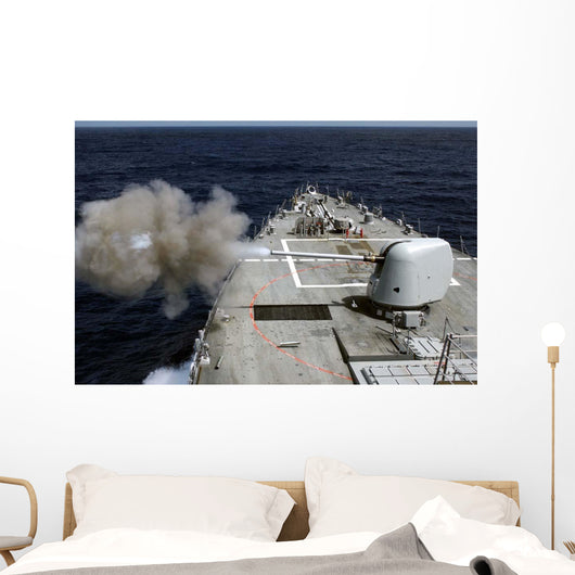 Pre-action Calibration Fire from Wall Decal