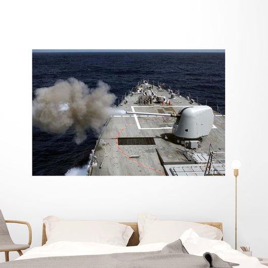 Pre-action Calibration Fire from Wall Decal