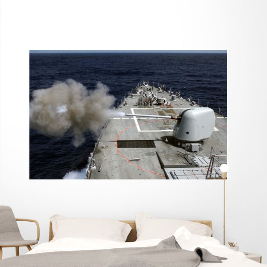Pre-action Calibration Fire from Wall Decal