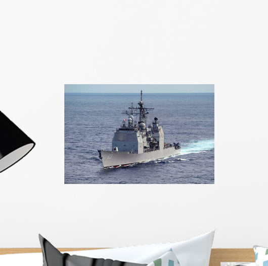 Guided Missile Cruiser Uss Wall Decal