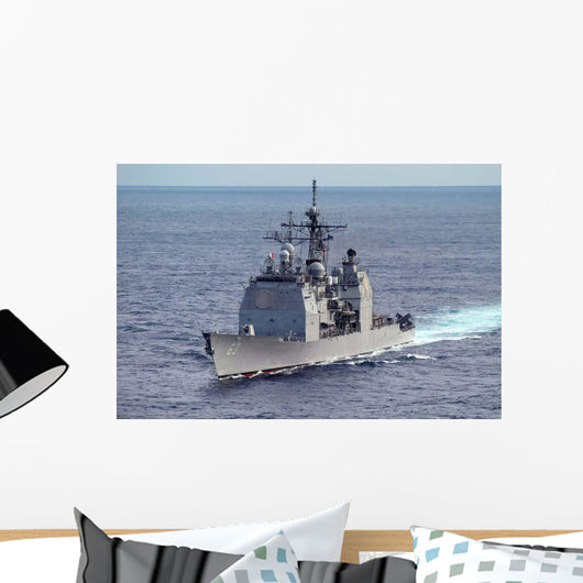Guided Missile Cruiser Uss Wall Decal