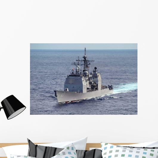 Guided Missile Cruiser Uss Wall Decal