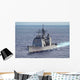 Guided Missile Cruiser Uss Wall Decal