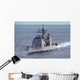 Guided Missile Cruiser Uss Wall Decal