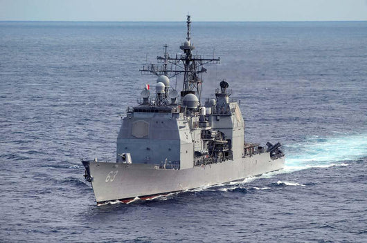 Guided Missile Cruiser Uss Wall Decal
