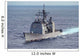 Guided Missile Cruiser Uss Wall Decal