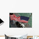 Stars Stripes Flying Boldly Wall Decal