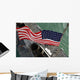 Stars Stripes Flying Boldly Wall Decal