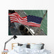 Stars Stripes Flying Boldly Wall Decal