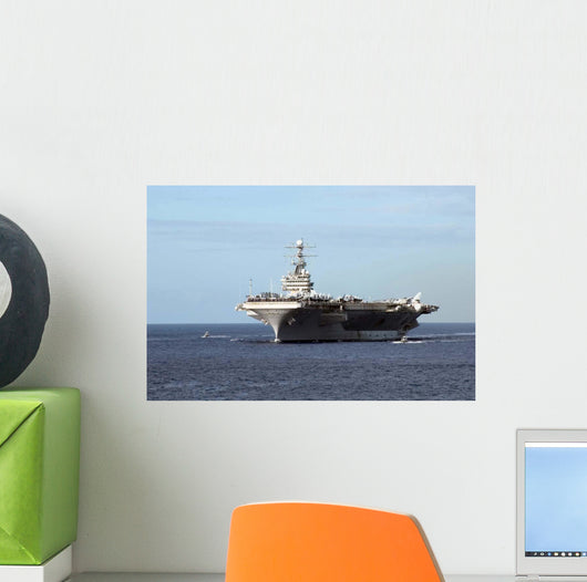 Nimitz-class Aircraft Carrier Uss Wall Decal Design 2