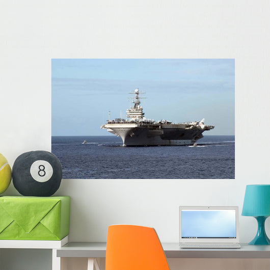 Nimitz-class Aircraft Carrier Uss Wall Decal Design 2