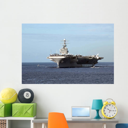 Nimitz-class Aircraft Carrier Uss Wall Decal Design 2