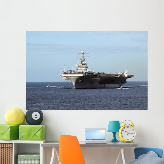 Nimitz-class Aircraft Carrier Uss Wall Decal Design 2