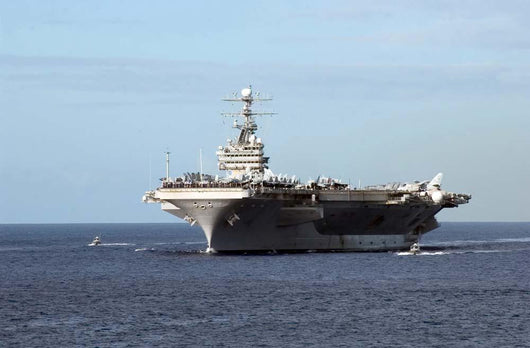Nimitz-class Aircraft Carrier Uss Wall Decal Design 2