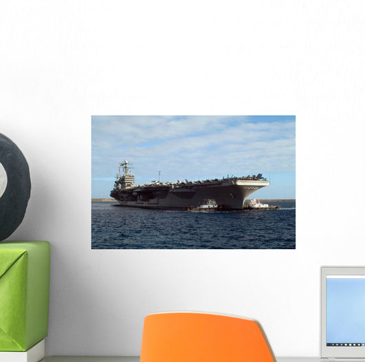 Two Tug Boats Help Wall Decal