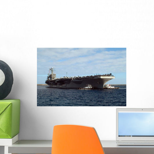 Two Tug Boats Help Wall Decal