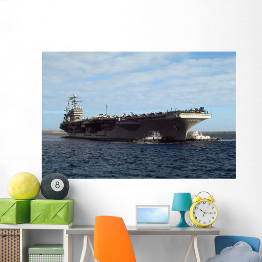 Two Tug Boats Help Wall Decal