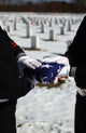 Marines Perform Flag Folding Wall Decal