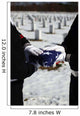 Marines Perform Flag Folding Wall Decal