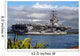 Aircraft Carrier Uss Abraham Wall Decal