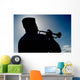 Sailor Playing Taps Wall Decal
