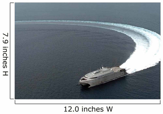 High Speed Vessel Two Wall Decal