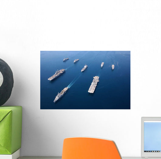 Amphibious Task Force-west Formation Wall Decal