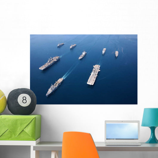 Amphibious Task Force-west Formation Wall Decal