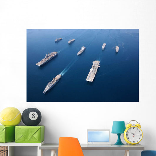 Amphibious Task Force-west Formation Wall Decal