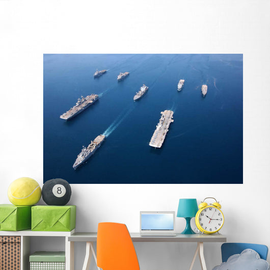 Amphibious Task Force-west Formation Wall Decal