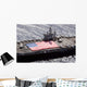 Personnel Participate Flag Unfurling Wall Decal