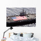 Personnel Participate Flag Unfurling Wall Decal