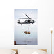 Mh-60s Knighthawk Delivering Cargo Wall Decal