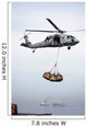 Mh-60s Knighthawk Delivering Cargo Wall Decal