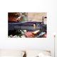 Master-at-arms Fires M-60 Machine Wall Decal