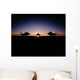 Silhouette F-22 Raptor Wall Decal Design 2
