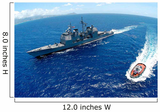 Guided-missile Cruiser Uss Vincennes Wall Decal